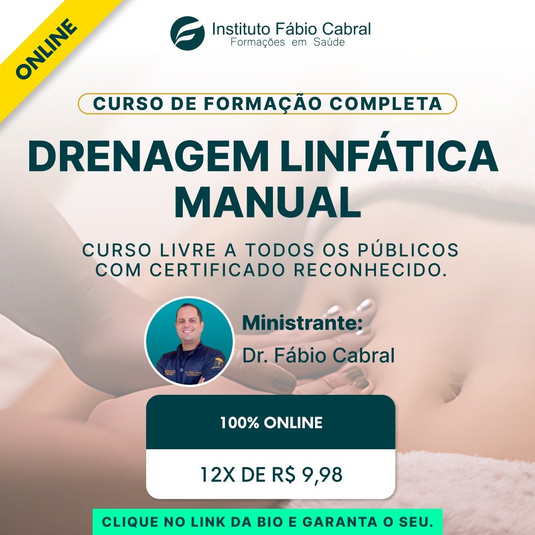 DRENAGEM LINFÁTICA FACIAL E CORPORAL