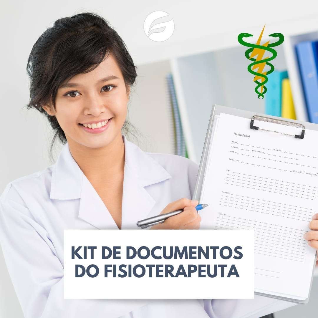 KIT DE DOCUMENTOS DO FISIOTERAPEUTA